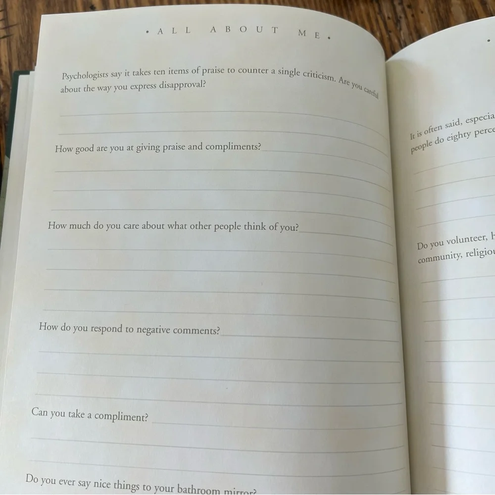 The Book of Me—A Do-It-Yourself Memoir